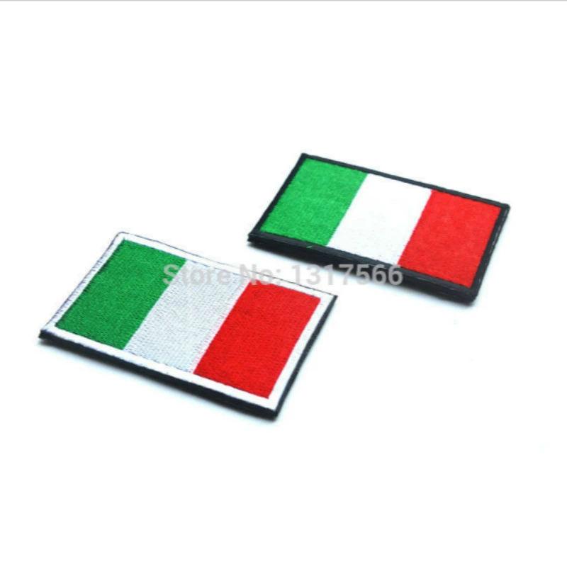 Italy Italian National Flag Embroidery Patch Embroidered Patches Military Tactical Armband Shoulder Mark Fabric Sticker
Italy Italian National Flag Embroidery Patch Embroidered Patches Military Tactical Armband Shoulder Mark Fabric Sticker