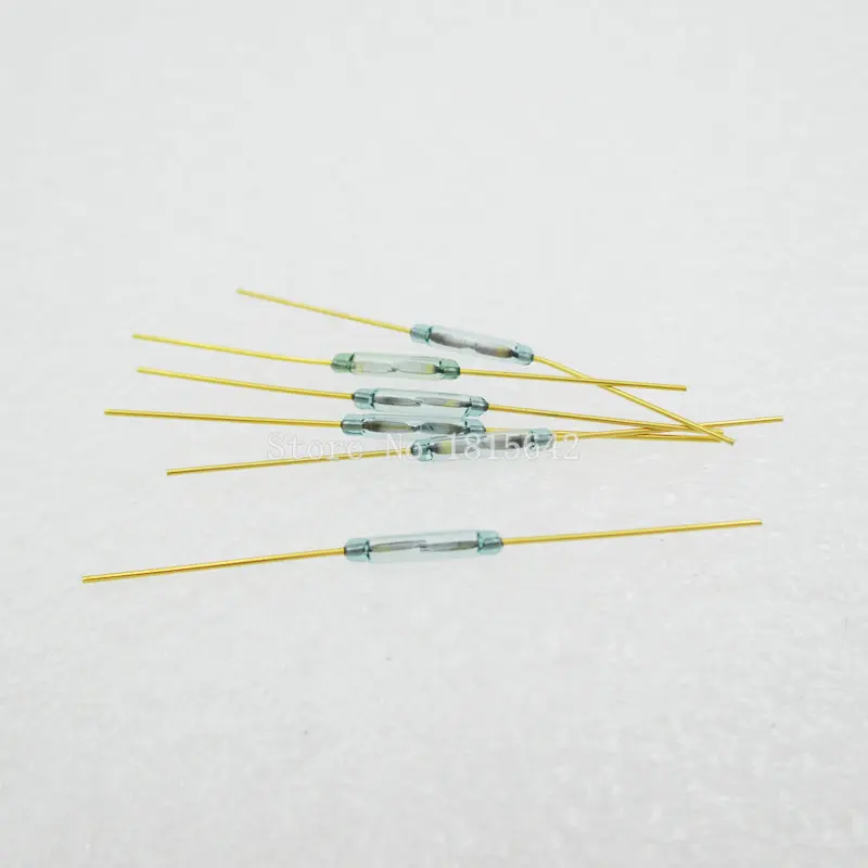 5PCS/LOT Reed Switch 1.8*10mm Magnetic Control Switch Green Glass Reed Switches Glass Normally Open Contact For Sensors
5PCS/LOT Reed Switch 1.8*10mm Magnetic Control Switch Green Glass Reed Switches Glass Normally Open Contact For Sensors