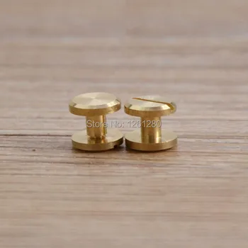 free shipping double flat style 10*7*4mm fastener wallet bag screw brass screw belt Rivet diy handmade hardware part
free shipping double flat style 10*7*4mm fastener wallet bag screw brass screw belt Rivet diy handmade hardware part