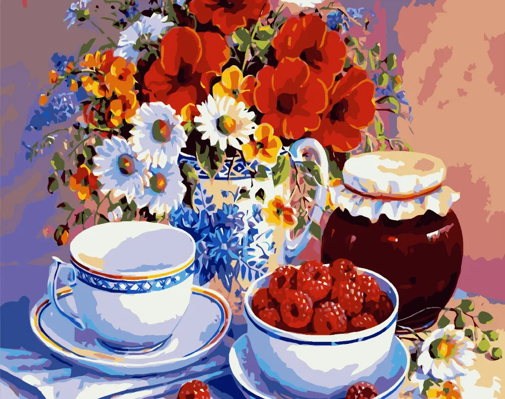 DRAWJOY Framed Pictures DIY Painting By Numbers DIY Digital Canvas Oil Painting Home Decoration For Kitchen GX7469 40*50CM
DRAWJOY Framed Pictures DIY Painting By Numbers DIY Digital Canvas Oil Painting Home Decoration For Kitchen GX7469 40*50CM