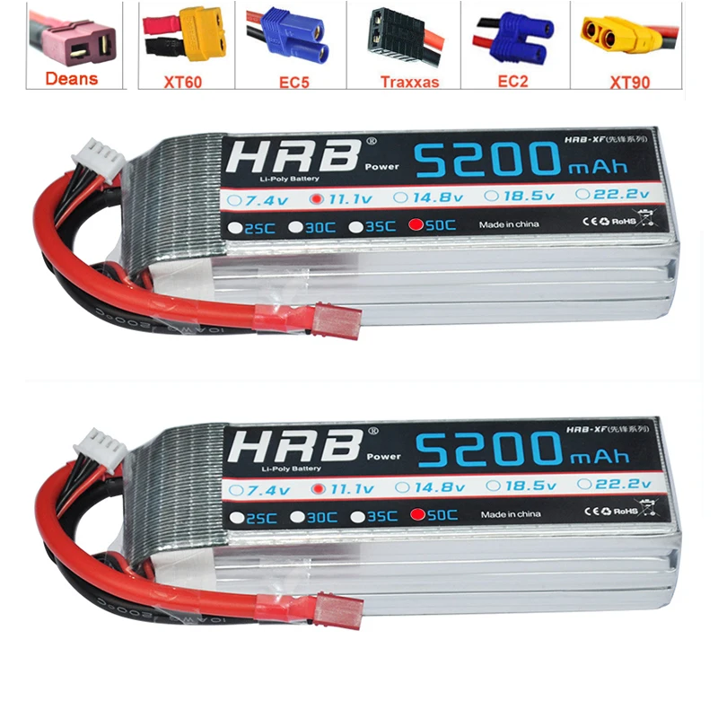 2pcs HRB RC Lipo Battery 11.1V 5200MAh 50C 100C For RC Car Quadcopter Helicopter Boat Airplane Giant RC B-17 Plane ,Sparta
2pcs HRB RC Lipo Battery 11.1V 5200MAh 50C 100C For RC Car Quadcopter Helicopter Boat Airplane Giant RC B-17 Plane ,Sparta