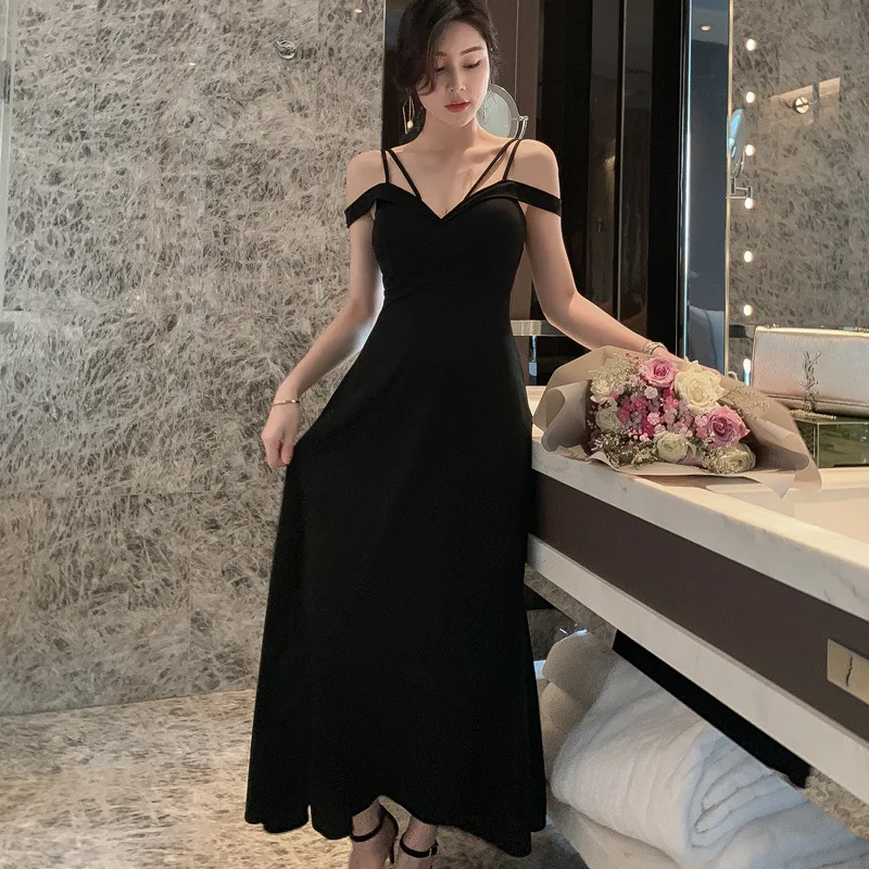 High-end Women Dresses Summer 2019 Black V Neck Spaghetti Strap Maxi Dress Bandage Sexy Party Dress Elegant Woman Vestidos
High-end Women Dresses Summer 2019 Black V Neck Spaghetti Strap Maxi Dress Bandage Sexy Party Dress Elegant Woman Vestidos