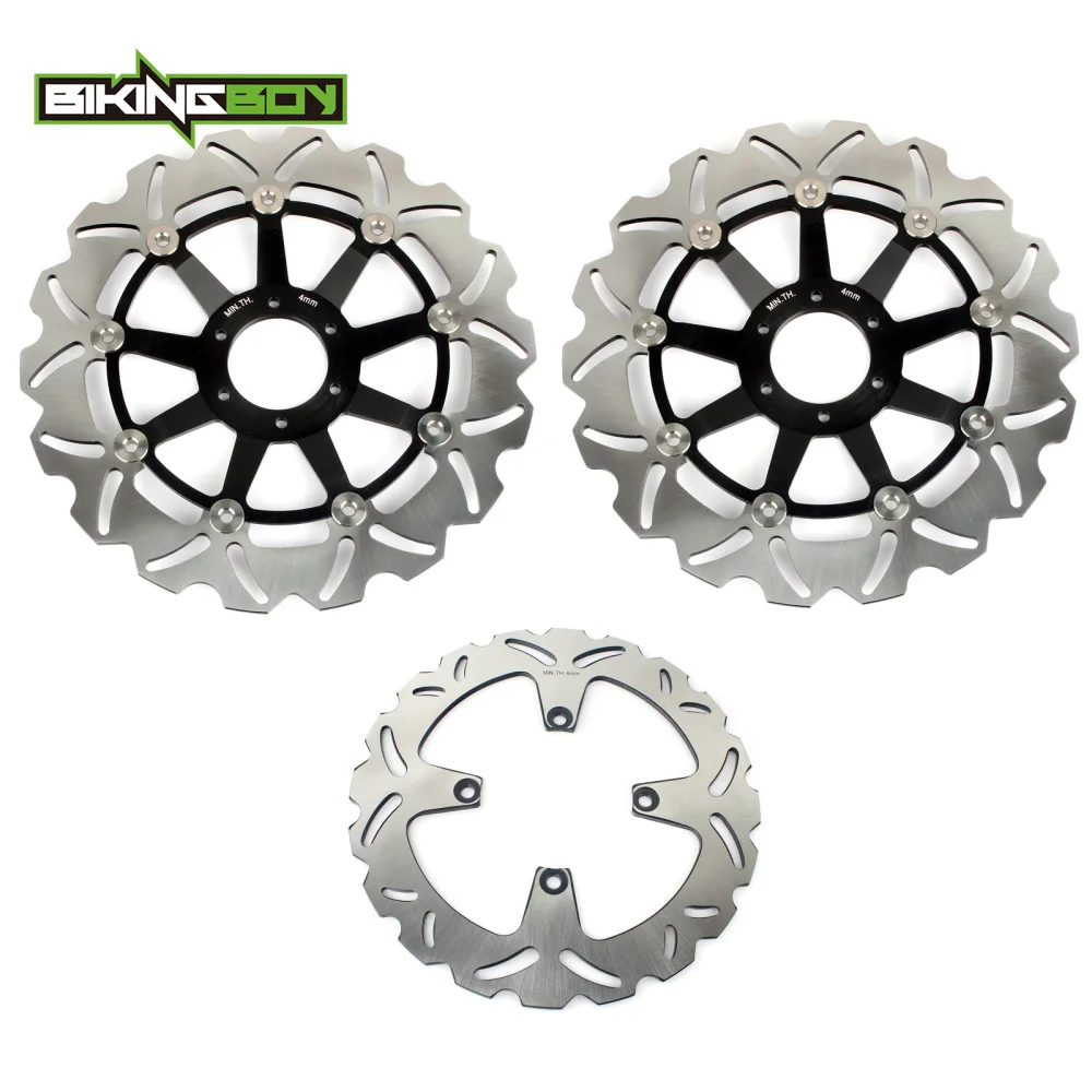BIKINGBOY Floating NEW Front Rear Brake Discs Disks Rotors For HONDA VFR 750 F 1994 1995 1996 1997 1998 VFR750F 94 95 96 97 98
BIKINGBOY Floating NEW Front Rear Brake Discs Disks Rotors For HONDA VFR 750 F 1994 1995 1996 1997 1998 VFR750F 94 95 96 97 98