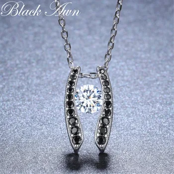 Black Awn Casual Arrive 925 Sterling Silver Fine Jewelry Trendy Flower Engagement necklaces & pendants for Women K009
Black Awn Casual Arrive 925 Sterling Silver Fine Jewelry Trendy Flower Engagement necklaces & pendants for Women K009
