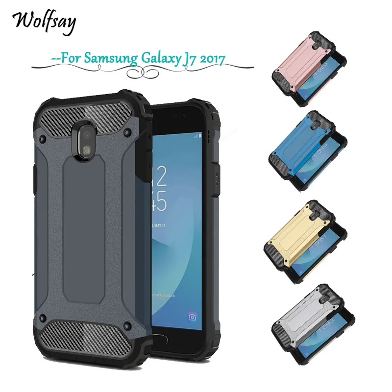 Wolfsay Case For Samsung Galaxy J7 2017 cover Slim Armor Silicone Rubber PC Phone Case For Samsung Galaxy J7 2017 J730 Fundas
Wolfsay Case For Samsung Galaxy J7 2017 cover Slim Armor Silicone Rubber PC Phone Case For Samsung Galaxy J7 2017 J730 Fundas