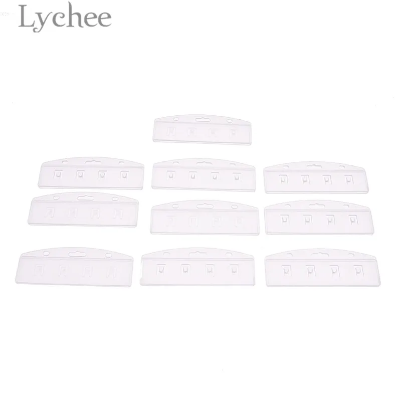 Lychee 10pcs Transparent Half ID Card Holders Plastic Portable Credit Card Holder Travel Storage Supplies Accessories
Lychee 10pcs Transparent Half ID Card Holders Plastic Portable Credit Card Holder Travel Storage Supplies Accessories