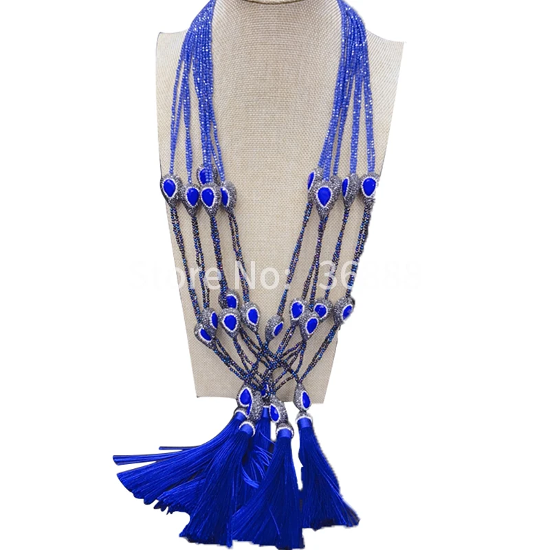 High-end lacy crystal sweater chain women simple long necklace clothing accessories fashion accessories
High-end lacy crystal sweater chain women simple long necklace clothing accessories fashion accessories