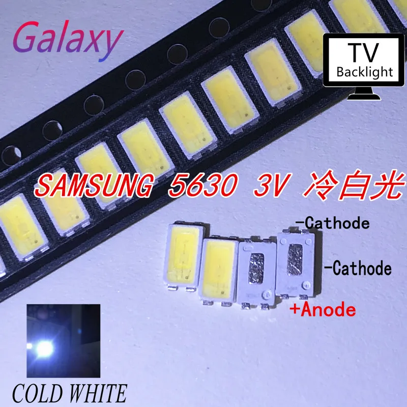 For SAMSUNG LED 1000PCS Backlight 0.5W 3v 5630 Cool white LCD Backlight for TV TV Application SPBWH1532S1ZVC1BIB
For SAMSUNG LED 1000PCS Backlight 0.5W 3v 5630 Cool white LCD Backlight for TV TV Application SPBWH1532S1ZVC1BIB