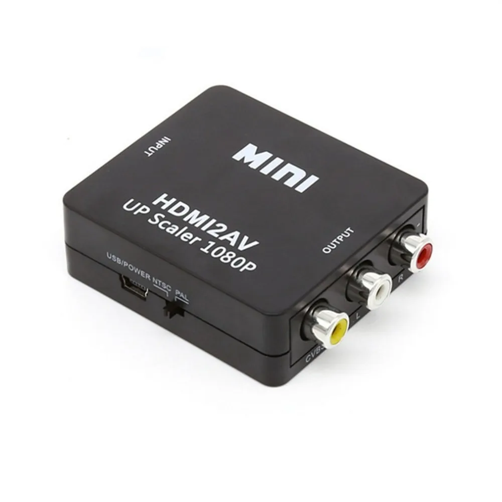 1080P HDMI Mini VGA to RCA AV Composite Adapter Converter with 3.5mm Audio VGA2AV / CVBS + Audio to PC HDTV Converter
1080P HDMI Mini VGA to RCA AV Composite Adapter Converter with 3.5mm Audio VGA2AV / CVBS + Audio to PC HDTV Converter