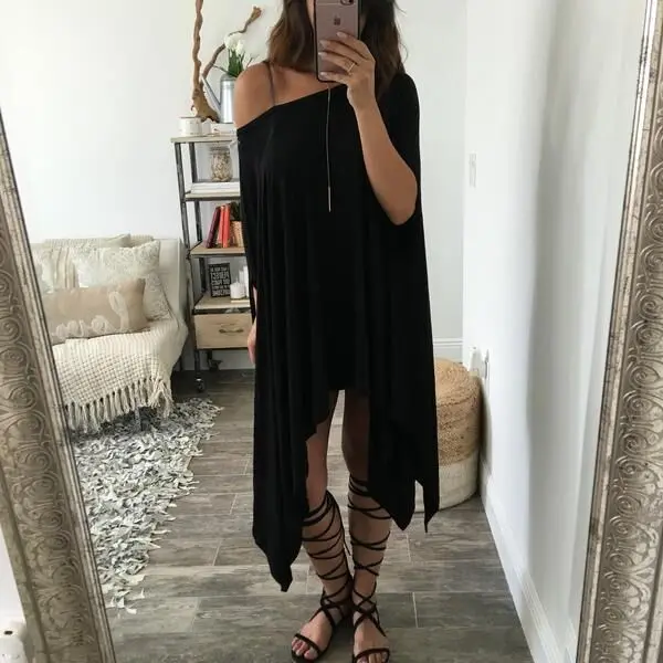 BKLD 2019 Summer Women T-shirt Sexy O-neck Off The Shoulder Tops For Female Fashion Long Irregular Tops TShirt Women Streetwear
BKLD 2019 Summer Women T-shirt Sexy O-neck Off The Shoulder Tops For Female Fashion Long Irregular Tops TShirt Women Streetwear