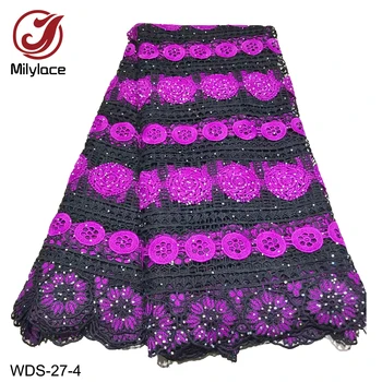 Milylace 2019 African guipure lace fabric 5 yards rose embroidery Nigerian lace fabric with stones for party dresses WDS-27
Milylace 2019 African guipure lace fabric 5 yards rose embroidery Nigerian lace fabric with stones for party dresses WDS-27