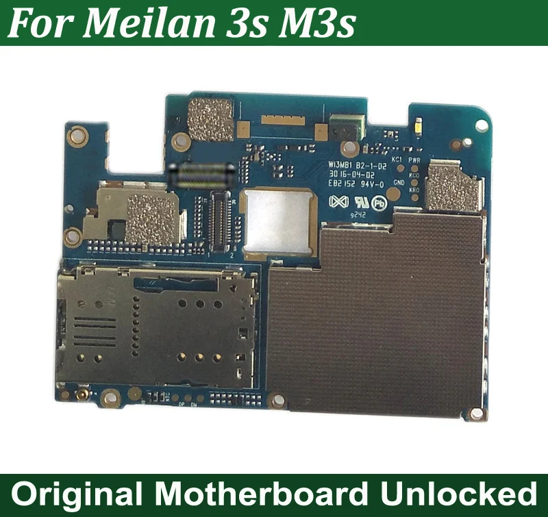 HAOYUAN.P.W Original Full Working Unlocked Motherboard Circuits FPC For Meizu Meilan 3s M3s 16GB/32GB Electronic Panel
HAOYUAN.P.W Original Full Working Unlocked Motherboard Circuits FPC For Meizu Meilan 3s M3s 16GB/32GB Electronic Panel
