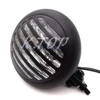 New Black Metal Grill Retro Vintage Head Light Lamp Fit For Harley Honda Yamaha Suzuki Kawasaki
New Black Metal Grill Retro Vintage Head Light Lamp Fit For Harley Honda Yamaha Suzuki Kawasaki