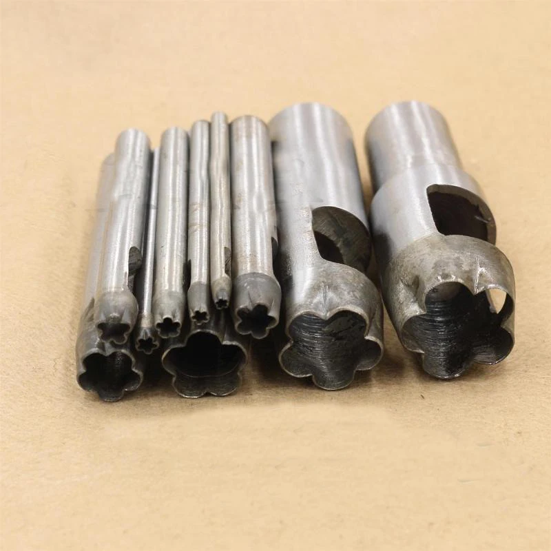 #3mm-10mm 7pcs/set DIY Manual Leather Tool Cut Flower Shaped Punch Petals Handmade Leather Tools Plum Flower Hole Puncher
#3mm-10mm 7pcs/set DIY Manual Leather Tool Cut Flower Shaped Punch Petals Handmade Leather Tools Plum Flower Hole Puncher