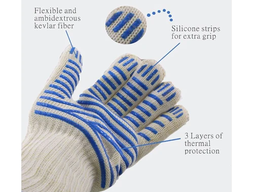 glove 250-300D fire-resistant Barbecue gloves microwave oven insulation baking silicone anti-slip flame gloves retardant BBQ
glove 250-300D fire-resistant Barbecue gloves microwave oven insulation baking silicone anti-slip flame gloves retardant BBQ