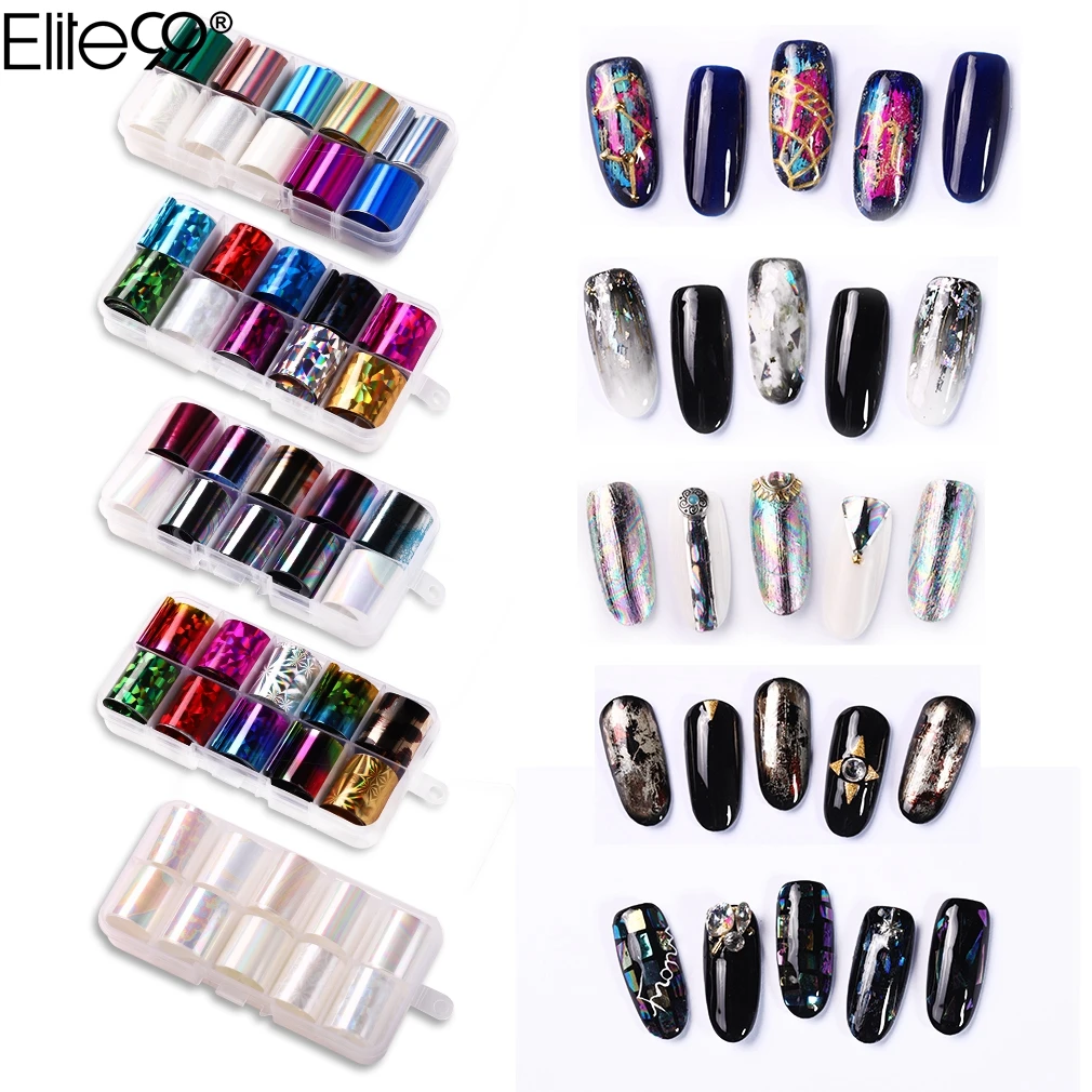 Elite99 Colorful Nail Art Starry Transfer Sticker Metal Color Starry Paper Transfer Foil Wraps Adhesive Nail Art Decoration Tool
Elite99 Colorful Nail Art Starry Transfer Sticker Metal Color Starry Paper Transfer Foil Wraps Adhesive Nail Art Decoration Tool