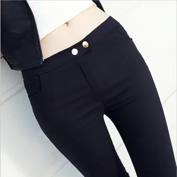 discount 2019 spring and autumn Fashion sexy tight Elasticity young slim slender girls female pencil pants trousers clothes
discount 2019 spring and autumn Fashion sexy tight Elasticity young slim slender girls female pencil pants trousers clothes