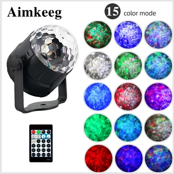 Aimkeeg LED Disco Water Wave Stage Lights Water Wave Party Projector Crystal Ball Lighting Magic Disco Ball with Remote Control
Aimkeeg LED Disco Water Wave Stage Lights Water Wave Party Projector Crystal Ball Lighting Magic Disco Ball with Remote Control