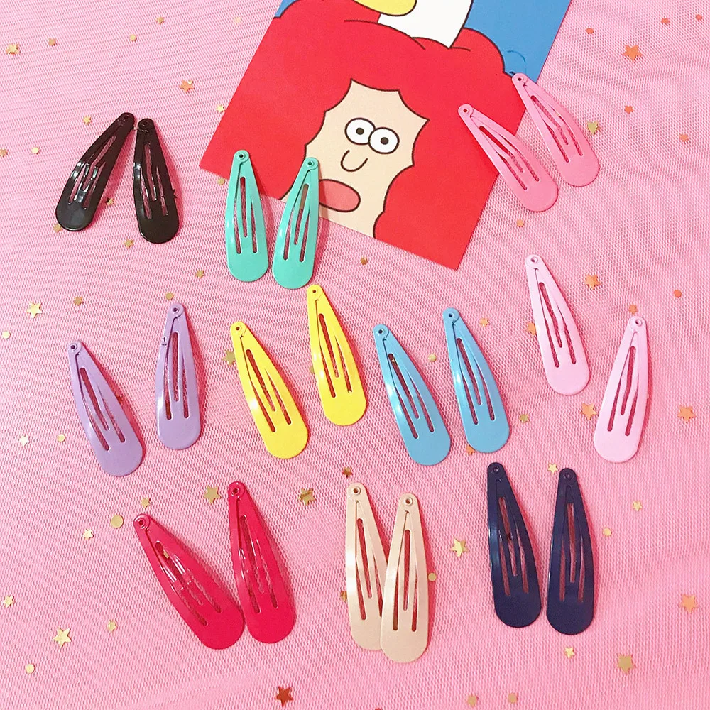 20pcs 5cm Snap Hair Clips for Hair Clip Pins BB Hairpins Color Metal Barrettes for Baby Children Women Girls Styling Accessories
20pcs 5cm Snap Hair Clips for Hair Clip Pins BB Hairpins Color Metal Barrettes for Baby Children Women Girls Styling Accessories