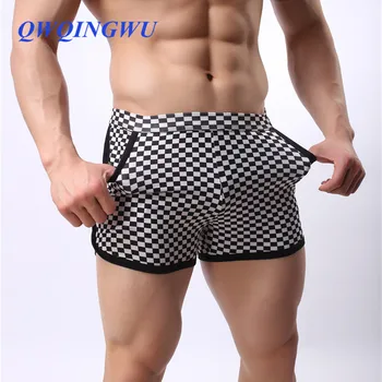 Men's Underwear Loose Leisure Shorts Cotton Comfortable Men Boxer Shorts Fashion Plaid Boxers Men Lounge Home Wear Underwears
Men's Underwear Loose Leisure Shorts Cotton Comfortable Men Boxer Shorts Fashion Plaid Boxers Men Lounge Home Wear Underwears