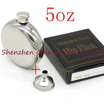 200pcs Stainless Steel Hip Flask 5oz Outdoor Portable Hip Flask Mirror Polished Wine Pot Alcohol Flagon with Funnel
200pcs Stainless Steel Hip Flask 5oz Outdoor Portable Hip Flask Mirror Polished Wine Pot Alcohol Flagon with Funnel