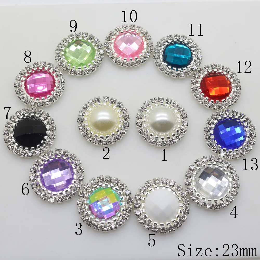 High quality 2017 New 23mm lvory pearl button silver metal Rhinestone Acrylic button DIY apparel Invitation Wedding Decoration
High quality 2017 New 23mm lvory pearl button silver metal Rhinestone Acrylic button DIY apparel Invitation Wedding Decoration