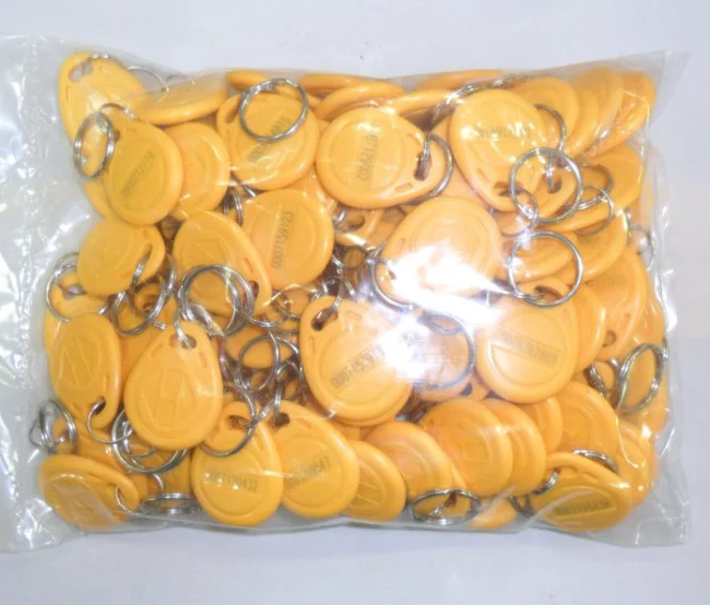 100pcs/lot RFID ID Tag Door Entry Access Control EM Key Chain Token 125Khz Proximity Keyfobs TK4100 chip card
100pcs/lot RFID ID Tag Door Entry Access Control EM Key Chain Token 125Khz Proximity Keyfobs TK4100 chip card