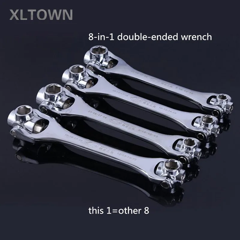 Xltown the new 8-in-1 two-way ratchet wrench multi-function socket ratchet wrench High quality repair tools Efficient tools
Xltown the new 8-in-1 two-way ratchet wrench multi-function socket ratchet wrench High quality repair tools Efficient tools