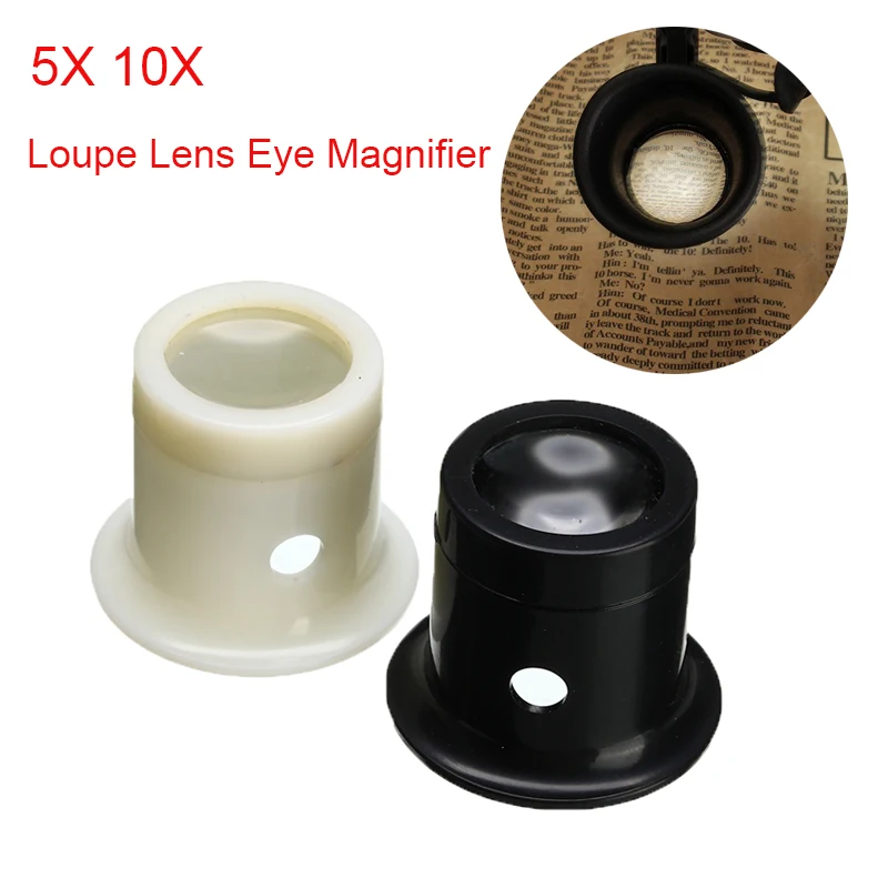 5X /10X Jeweler Watch Magnifier Tool Monocular Magnifying Glass Portable Mini Loupe Lens Eye Magnifier Len Repair Kit Tool
5X /10X Jeweler Watch Magnifier Tool Monocular Magnifying Glass Portable Mini Loupe Lens Eye Magnifier Len Repair Kit Tool