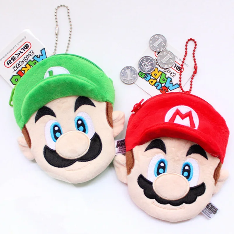 1 pcs creative 2 Styles Super Mario Bros Coin Purse Unisex Wallet Multi-functional Kawaii Bag Anime Plush Toys
1 pcs creative 2 Styles Super Mario Bros Coin Purse Unisex Wallet Multi-functional Kawaii Bag Anime Plush Toys