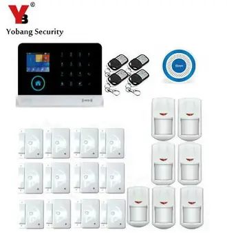 Yobang Security-RFID Tags Intelligent APP Control WIFI GPRS Security Alarm System Remote Control Door/Window Sensors
Yobang Security-RFID Tags Intelligent APP Control WIFI GPRS Security Alarm System Remote Control Door/Window Sensors