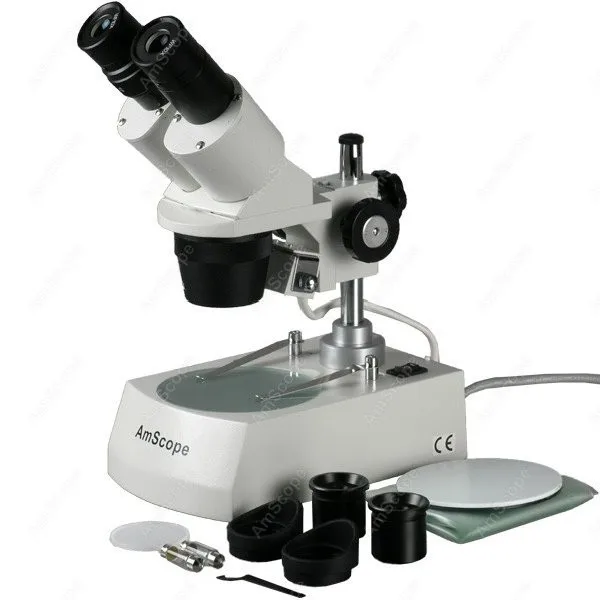 Student Binocular Stereo Microscope--AmScope Supplies Student Forward Binocular Stereo Microscope 10X-20X-30X-60X
Student Binocular Stereo Microscope--AmScope Supplies Student Forward Binocular Stereo Microscope 10X-20X-30X-60X