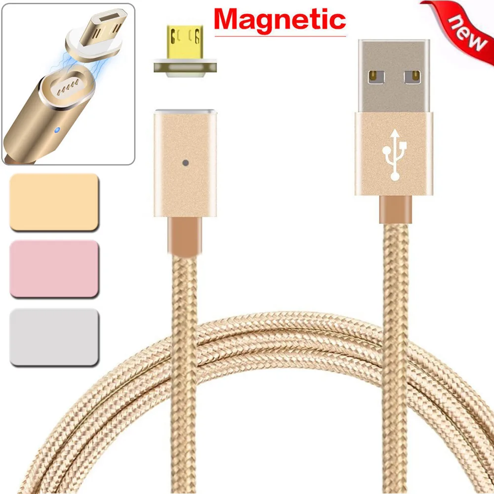 Top Quality 2.4 A Micro USB Cable Charging Cable Magnetic Adapter Charger Sync Data Cable for Samsung Android LG for Xiaomi #ET
Top Quality 2.4 A Micro USB Cable Charging Cable Magnetic Adapter Charger Sync Data Cable for Samsung Android LG for Xiaomi #ET