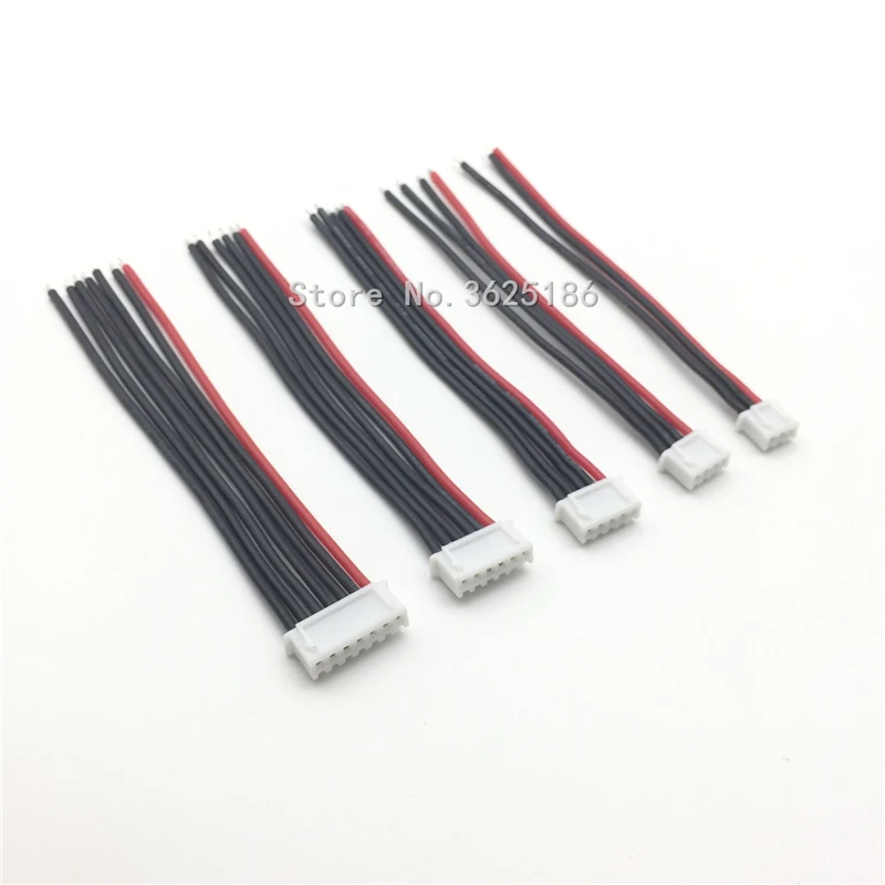 5pcs 150mm 2s 3s 4s 5s 6s LiPo Battery Balance Charger Plug Line/Wire/Connector 22AWG JST-XH Balancer cable 5 pieces/lot
5pcs 150mm 2s 3s 4s 5s 6s LiPo Battery Balance Charger Plug Line/Wire/Connector 22AWG JST-XH Balancer cable 5 pieces/lot