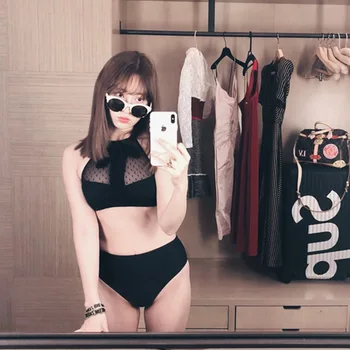 Bathers Big Size Bikinis Women's 2019 Swimwear Female Plus 2008 New Feminine Segmented Pants Lace Wavy Patchwork Polyester 
Bathers Big Size Bikinis Women's 2019 Swimwear Female Plus 2008 New Feminine Segmented Pants Lace Wavy Patchwork Polyester