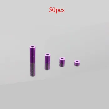 50Pcs 1.5/3/6/12mm Purple Aluminum Tube Pipe Screw Sleeve for RC Model Cars Spare Parts DIY Tamiya Mini 4WD Racing Car
50Pcs 1.5/3/6/12mm Purple Aluminum Tube Pipe Screw Sleeve for RC Model Cars Spare Parts DIY Tamiya Mini 4WD Racing Car