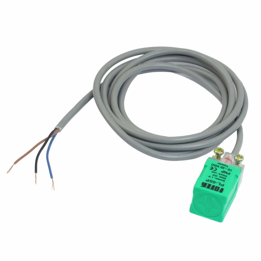 PL-05P/PS-05P 3-wires 5 mm Inductive Proximity Sensor Switch, PNP NO, DC 10V - 30V, 200 mA
PL-05P/PS-05P 3-wires 5 mm Inductive Proximity Sensor Switch, PNP NO, DC 10V - 30V, 200 mA