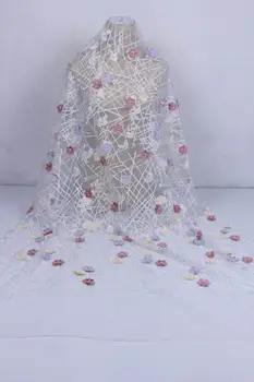 High-end Nigerian 3D wedding lace fabric grey latest African lace, French lace fabric 2019, dubai sequined dress
High-end Nigerian 3D wedding lace fabric grey latest African lace, French lace fabric 2019, dubai sequined dress