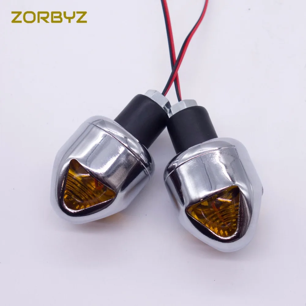 ZORBYZ Universal 22mm Chrome Handlebar Grip End Plug Turn Signal LED Plug Strobe Side Marker Light Motorcycle
ZORBYZ Universal 22mm Chrome Handlebar Grip End Plug Turn Signal LED Plug Strobe Side Marker Light Motorcycle