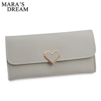 Mara's Dream 2019 Women's New Long Wallet Tri-fold Metal Love Wild Money Clip Clutch Bag Multi-card Position
Mara's Dream 2019 Women's New Long Wallet Tri-fold Metal Love Wild Money Clip Clutch Bag Multi-card Position