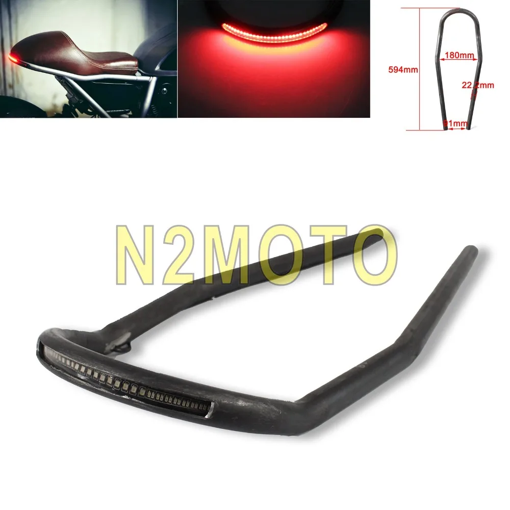 Cafe Racer LED Tail Brake Light 590mm Rear Seat Hoop Frame Loop for BMW R90 R80 R100 HONDA CB CC CL Kawasaki KZ TR
Cafe Racer LED Tail Brake Light 590mm Rear Seat Hoop Frame Loop for BMW R90 R80 R100 HONDA CB CC CL Kawasaki KZ TR