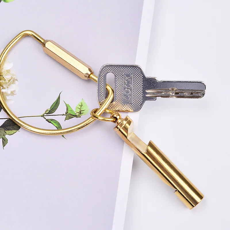 Emergency Bottle Opener Multifunctional Brass Beer Keychain Emergency Whistle for Home Outdoor Gadget Gift
Emergency Bottle Opener Multifunctional Brass Beer Keychain Emergency Whistle for Home Outdoor Gadget Gift