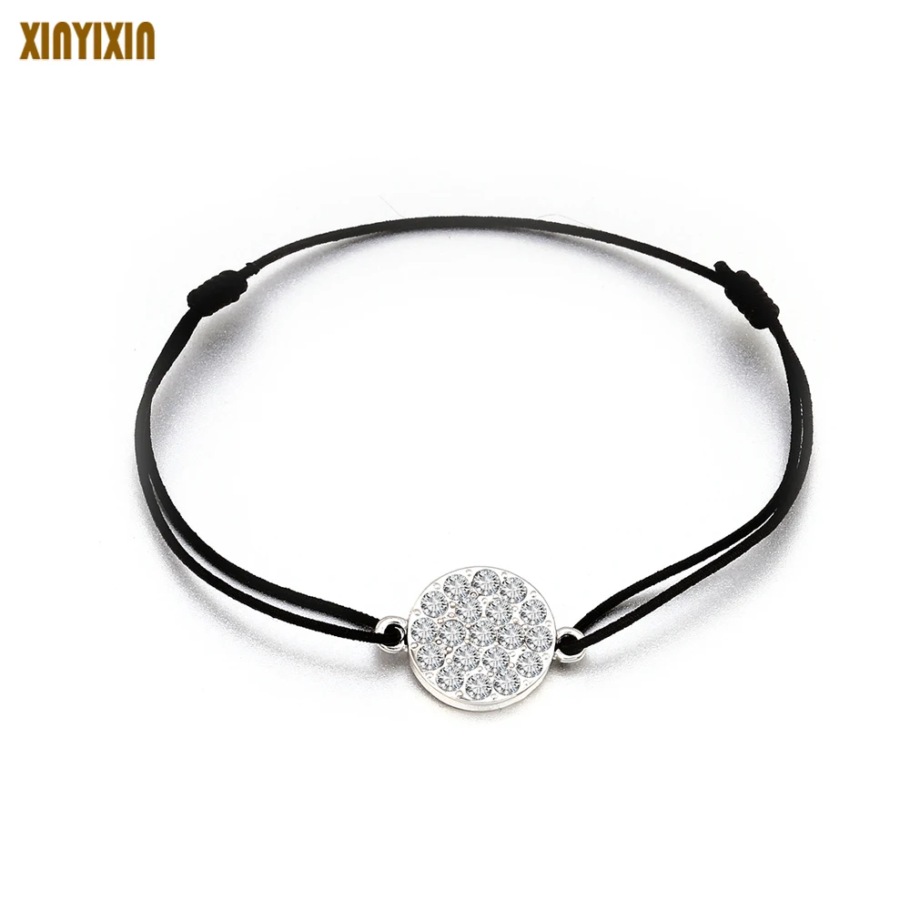 Trendy Summer New Fashion Hot Round Crystal Jewelry Charm Bracelet & Bangles Anklet For Women Silver Bracelets For Women
Trendy Summer New Fashion Hot Round Crystal Jewelry Charm Bracelet & Bangles Anklet For Women Silver Bracelets For Women