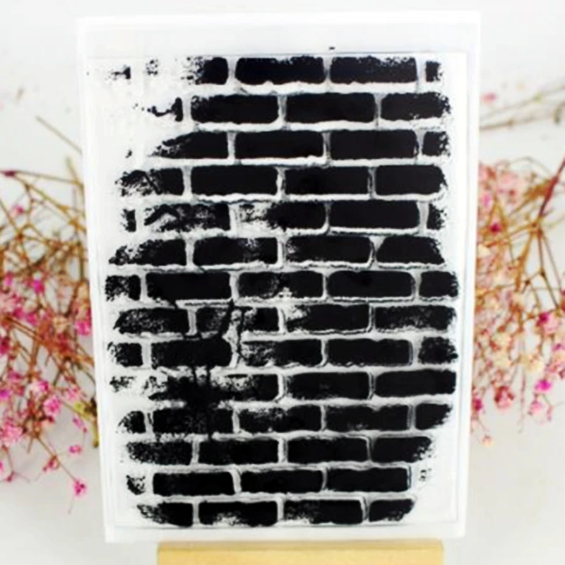 SCS41 Wall Silicone Clear Stamps for Scrapbooking DIY Album Cards Decoration Embossing Folder Craft Rubber Stamp Molds Tools
SCS41 Wall Silicone Clear Stamps for Scrapbooking DIY Album Cards Decoration Embossing Folder Craft Rubber Stamp Molds Tools