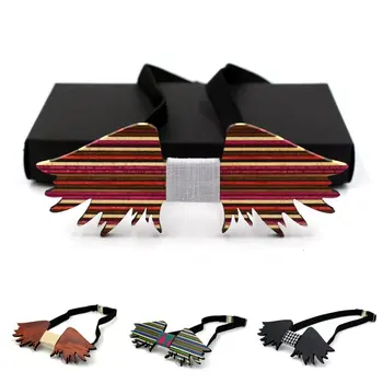 Unisex Wood Tie New Fashion Logo Customized Solid Color Striped High Quality Retro Wood Tie Handmade Leisure Wings Bow Tie
Unisex Wood Tie New Fashion Logo Customized Solid Color Striped High Quality Retro Wood Tie Handmade Leisure Wings Bow Tie
