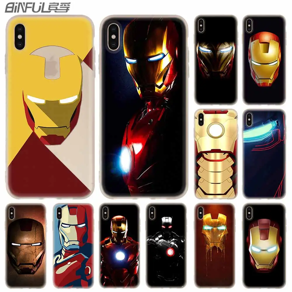 Cases Silicone soft Cover for iPhone 11 Pro X XS Max XR 6 6S 7 8 Plus 5 4S SE Super hero Iron Man
Cases Silicone soft Cover for iPhone 11 Pro X XS Max XR 6 6S 7 8 Plus 5 4S SE Super hero Iron Man
