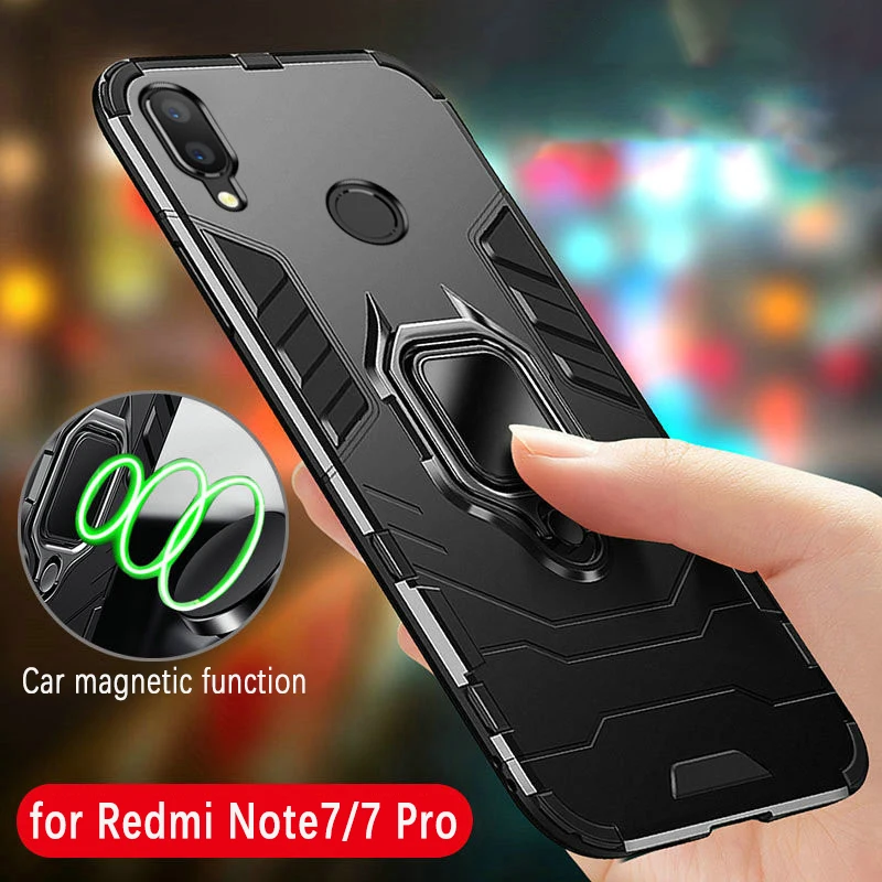 for Xiaomi Redmi Note 7 Case Luxury Armor TPU + PC Kickstand Finger Ring Protector Case for Xiaomi Redmi Note 7 Pro Case Cover
for Xiaomi Redmi Note 7 Case Luxury Armor TPU + PC Kickstand Finger Ring Protector Case for Xiaomi Redmi Note 7 Pro Case Cover