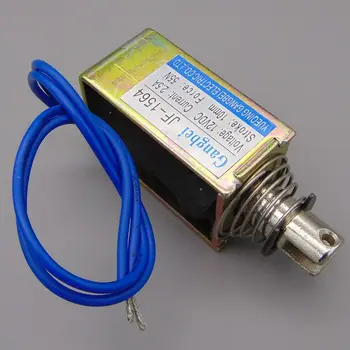 gangbei-1564B Wholesale DC 12V 24V 2.5A Force 55N travel 10mm Pull Type Linear Solenoid Electromagnet
gangbei-1564B Wholesale DC 12V 24V 2.5A Force 55N travel 10mm Pull Type Linear Solenoid Electromagnet