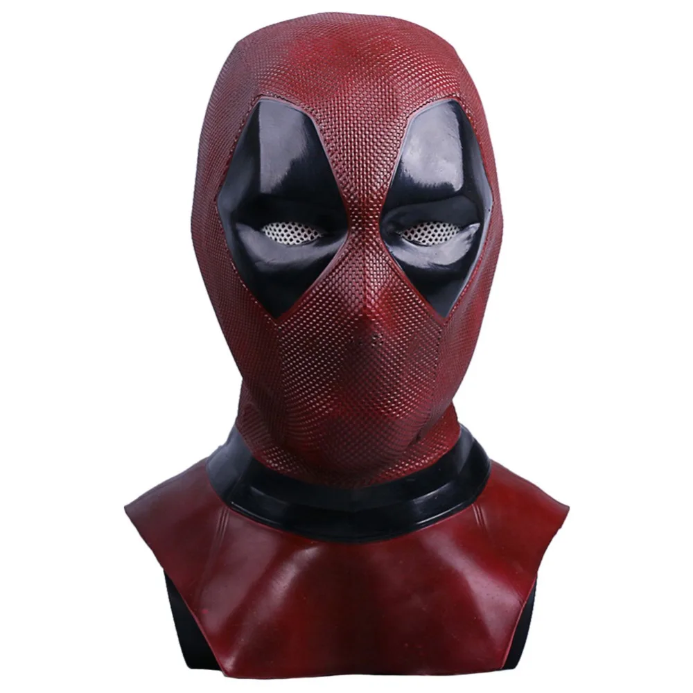 Deadpool Mask Latex Deadpool 2 Cosplay Costume Props Wade Winston Wilson Headwear Helmet Mask Halloween Superhero
Deadpool Mask Latex Deadpool 2 Cosplay Costume Props Wade Winston Wilson Headwear Helmet Mask Halloween Superhero