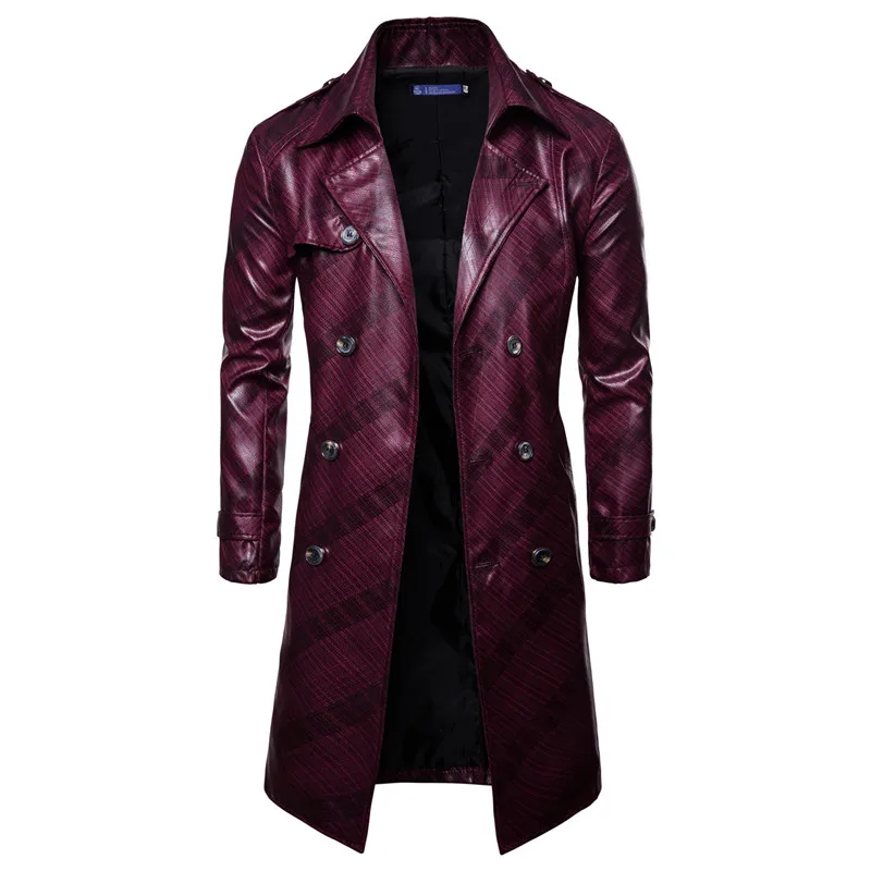 Men's double-breasted Leather Jackets Men Faux casual Suede Jacket Windbreaker button Riding top Coat Dropshipping Long clothes
Men's double-breasted Leather Jackets Men Faux casual Suede Jacket Windbreaker button Riding top Coat Dropshipping Long clothes